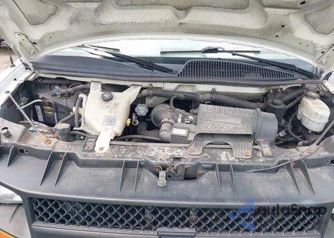 2011 Chevrolet Express 2500 Work Van from USA, damaged, VIN 1GCWGFCA8B1135785